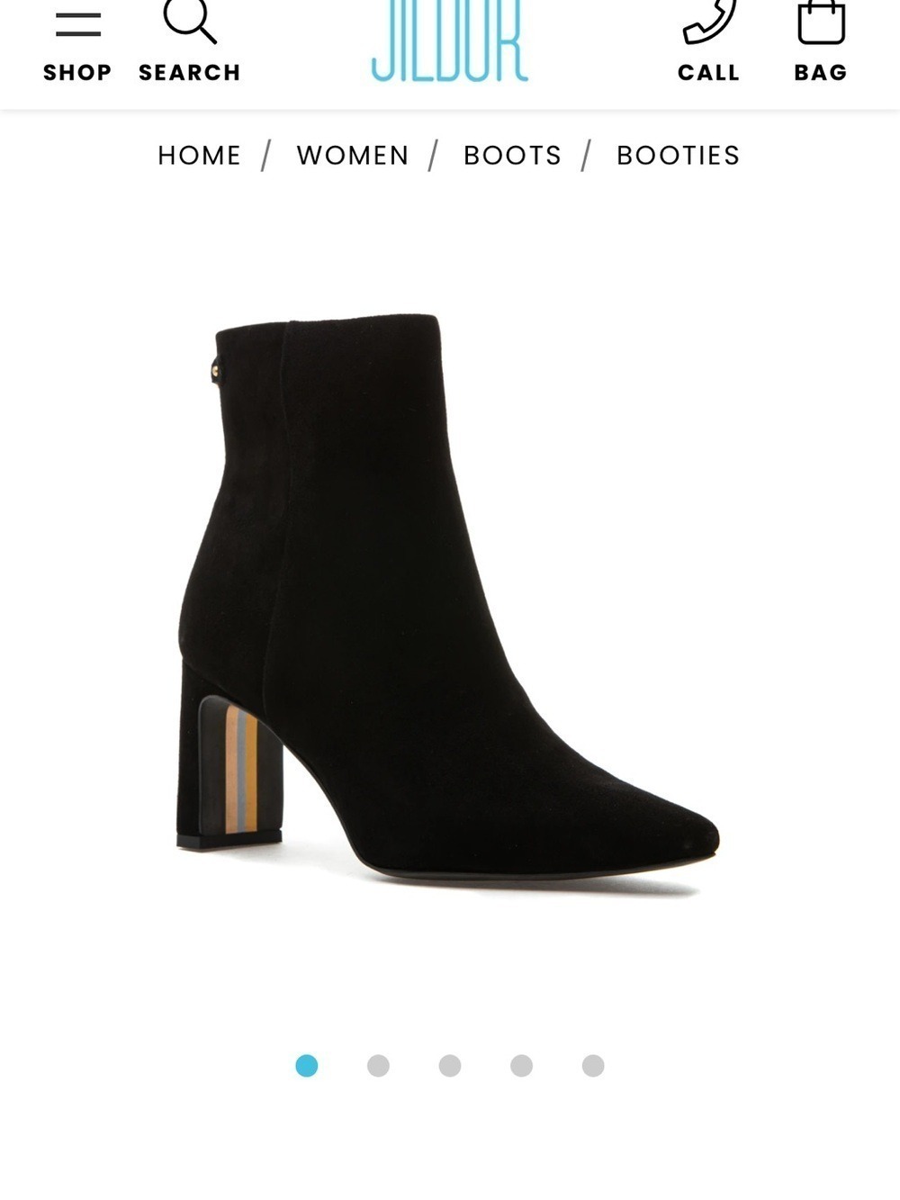 Sam Edelman Saige Black Suede Pointed Toe Ankle Boots Women’s Size 6.5